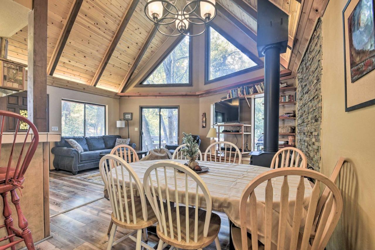 Updated Tree House Pine Mtn Club Cabin By Trails Pine Mountain Club Exterior photo