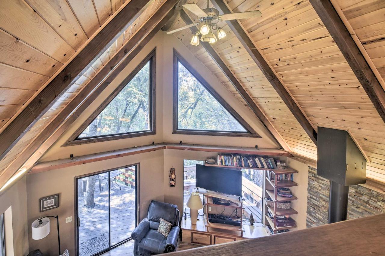 Updated Tree House Pine Mtn Club Cabin By Trails Pine Mountain Club Exterior photo